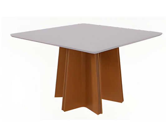 NIRONTEK CELINA TABLE - 1.30 X 1.30M WITH GLASS