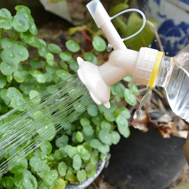 Shower Head Bottle Cap Sprinkler Flower Waterers-bottle Watering-cans Plant Plastic Watering Sprinkler Nozzle Watering Supplies