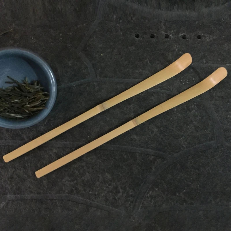 Handmade Wood Tea Leaf Matcha Sticks Spoon Teaware Bamboo Kitchen Tool Spice Gadget Cooking Utensil Accessories