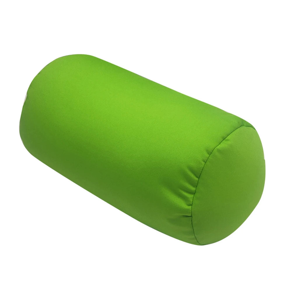 Super Soft Head Pillow Pure Color Cylindrical Pillow Bed Decoration  Convenient Travel Office Nap Pillow