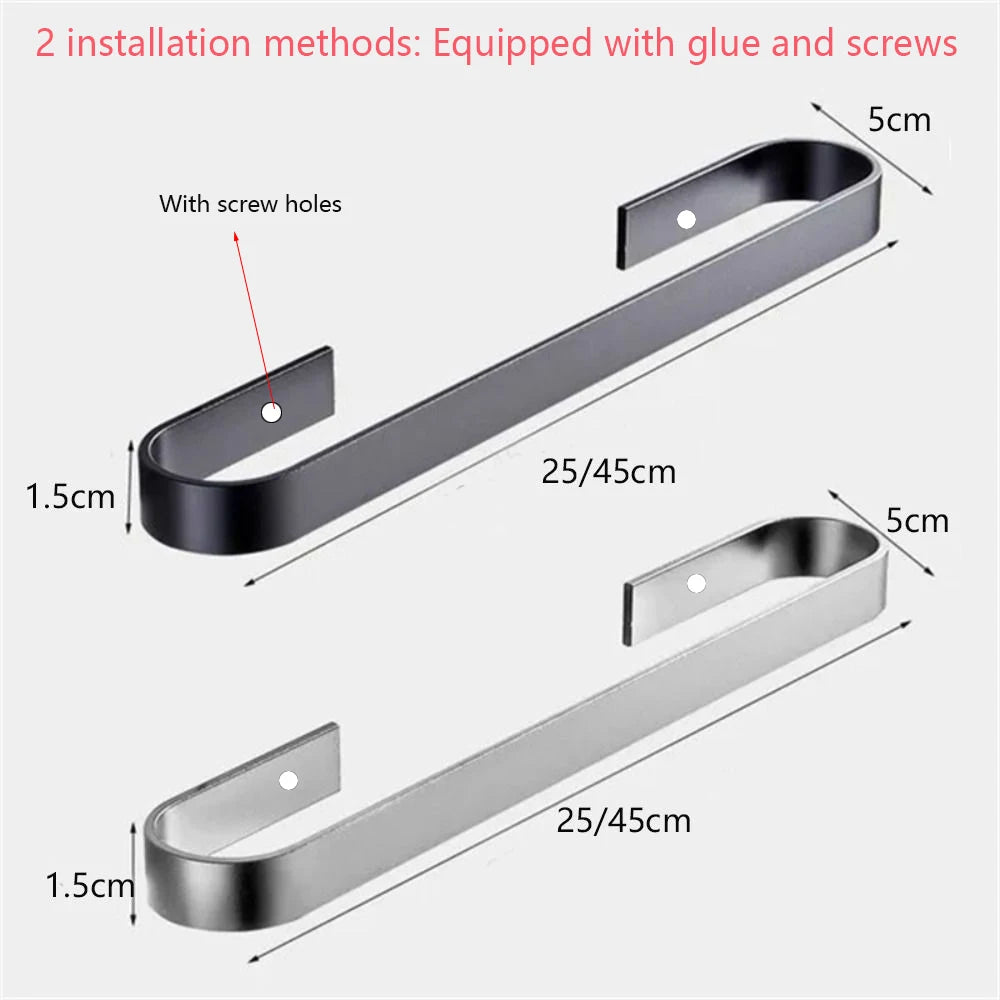 Nirontek 25/40cm Multi-Functional Towel Holder