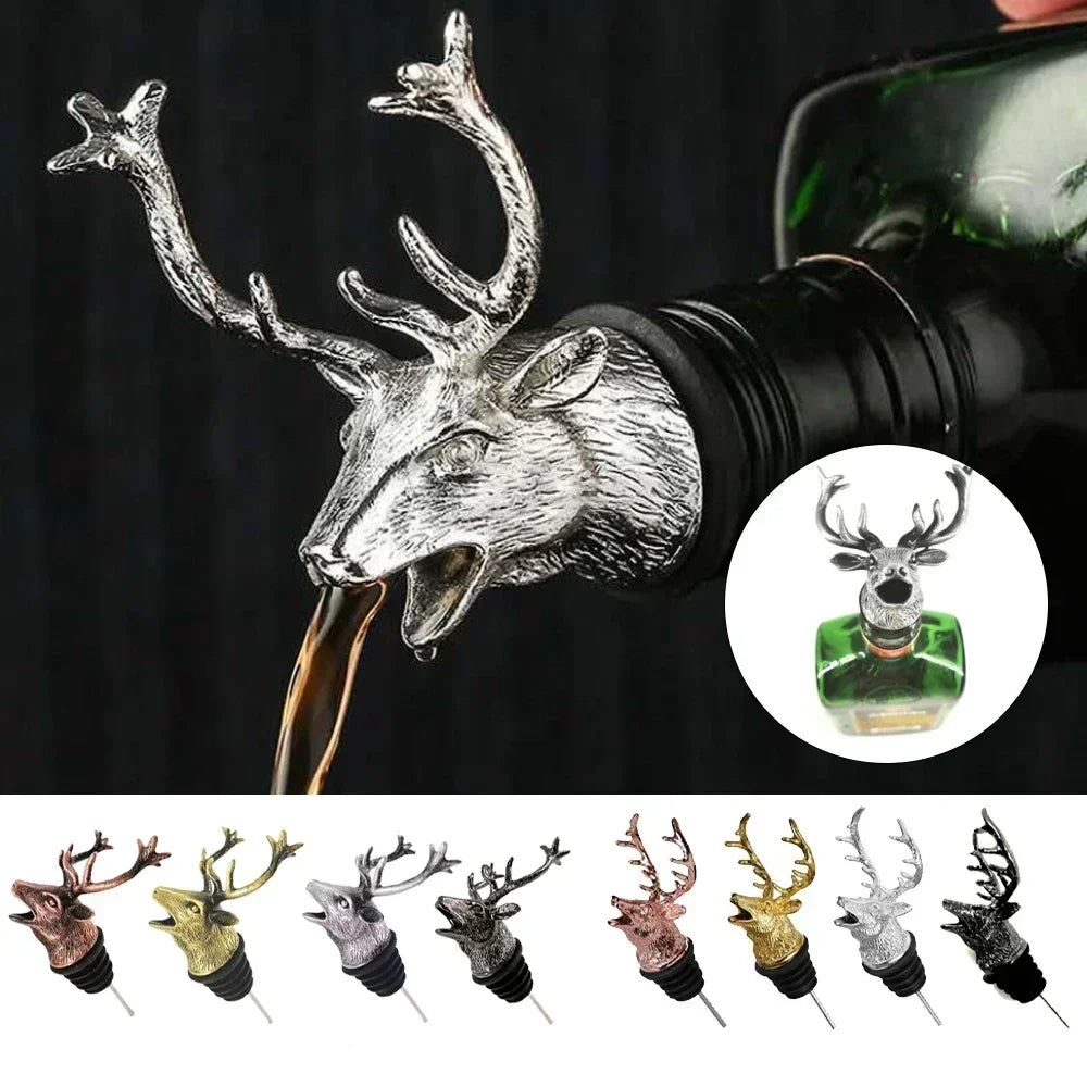 Wine Stopper Deer Champagne Vacuum Seal Wedding Kitchen Tools Bar Accessories Beverage Corks Home Brewing & Wine Making Barware