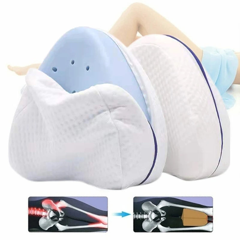 Back Hip Body Joint Pain Relief Thigh Leg Pad Cushion Home Memory Foam Memory Cotton Leg Pillow Sleeping Orthopedic Sciatica