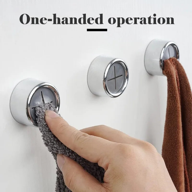 Nirontek Non-Punching Towel Hook Dishcloth Holder