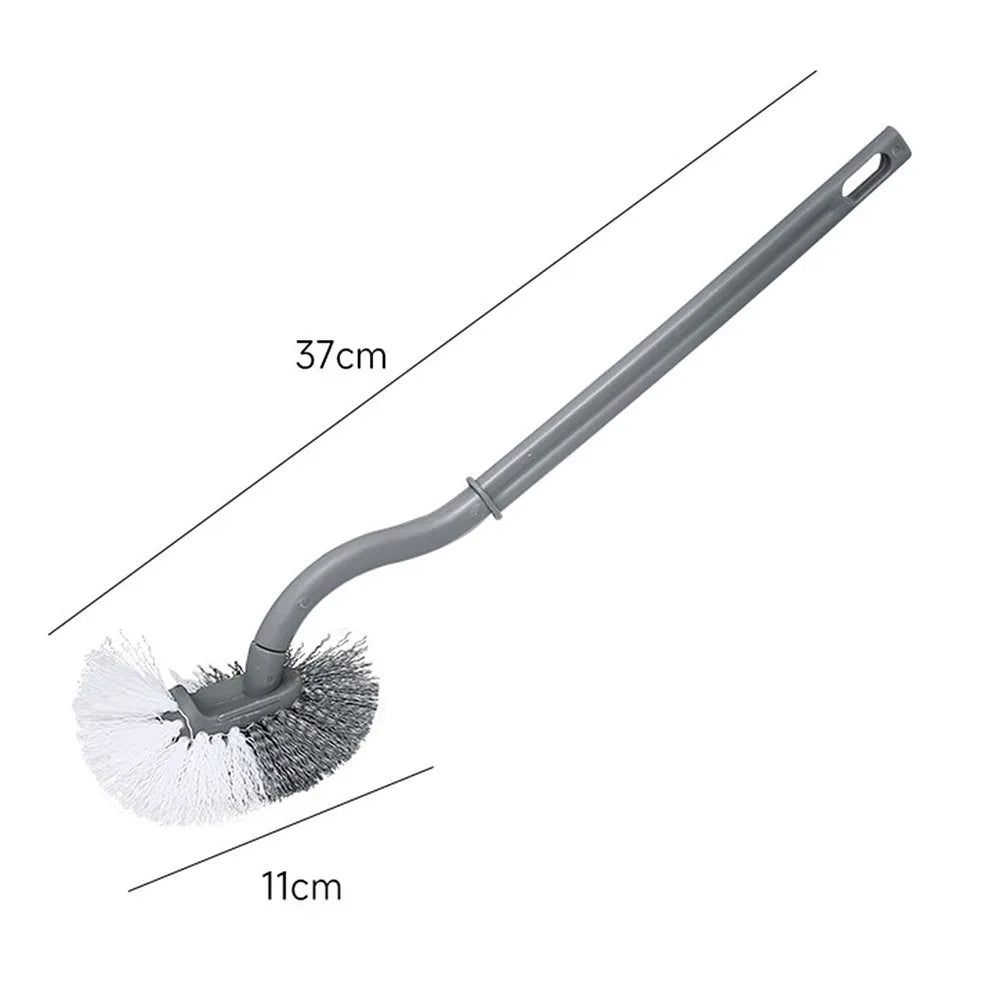 Long Handle Toilet Brush Space Saving Toilet Cleaning Tool For Indoors