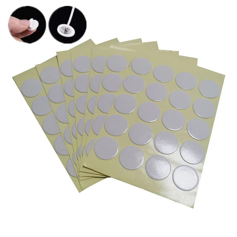 100pc Candle Wick Stickers Adhesive Heat Resistance Foam Double-sided Tape for Wax Fixed Base Holder Stand Candle Making Supplie