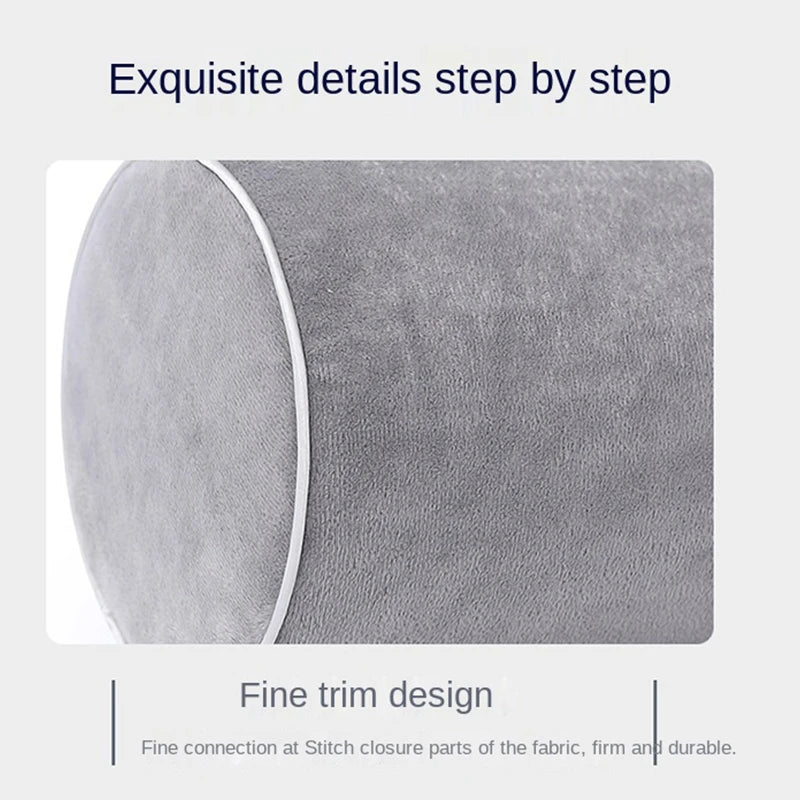 Memory Foam Round Pillow Neck Spine Lumbar Protection Pillow Maternity Pillow Soft Sleeping Orthopedic Pillows Bedding Pillow 이불