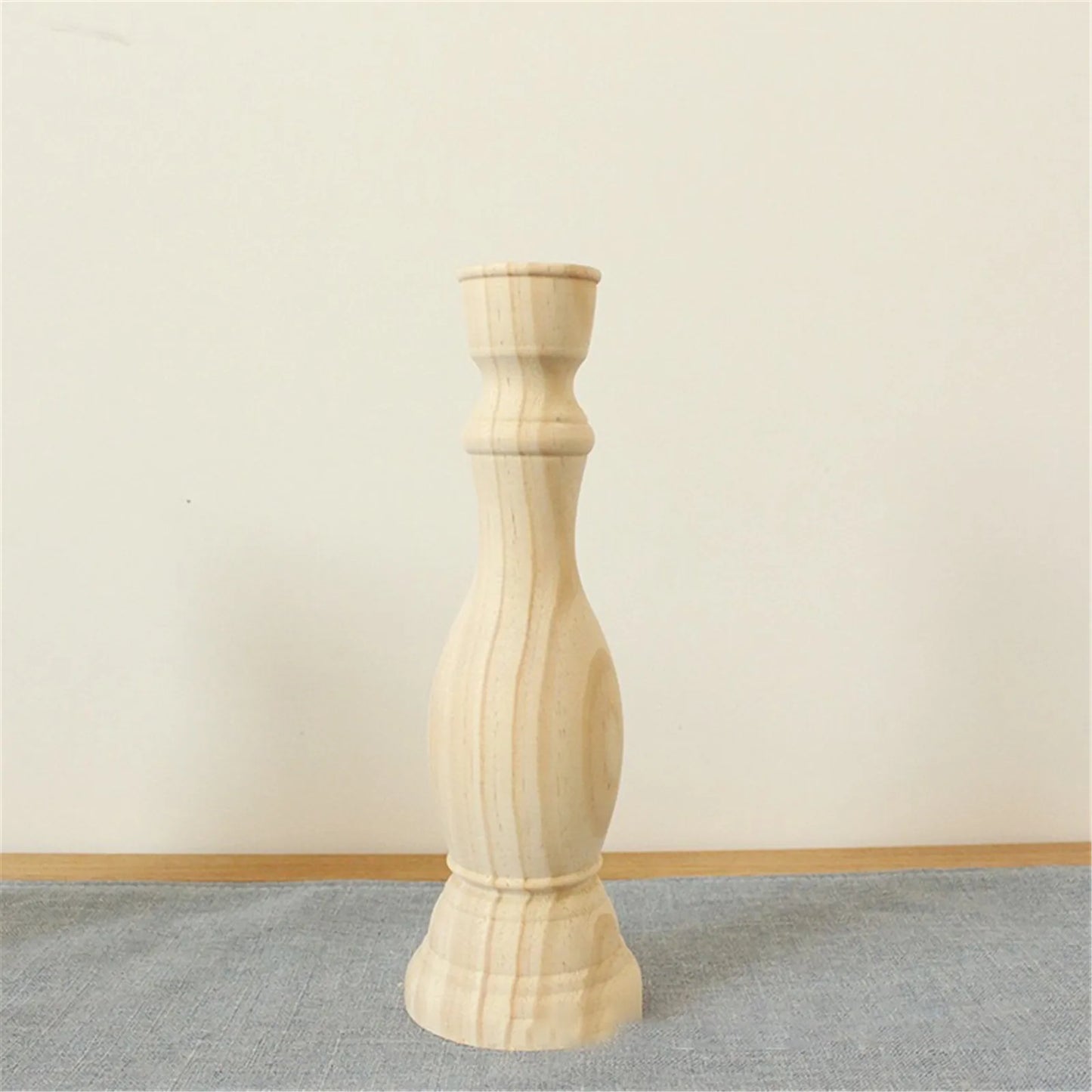 Wooden Candle Holder For Wedding Decorations Candlestick Decorative Candle Stand  Party Living Room Home Decor Centerpieces