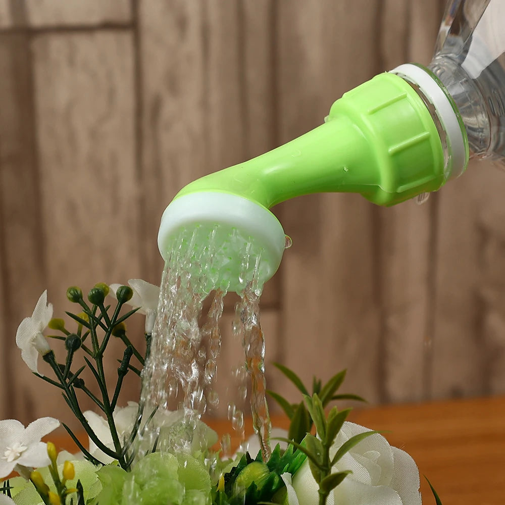 Bottle Cap Sprinkler Portable Plastic Plant Nozzles Garden Plant Watering Sprayers DIY Irrigation Head Indoor Outdoor Water Cans