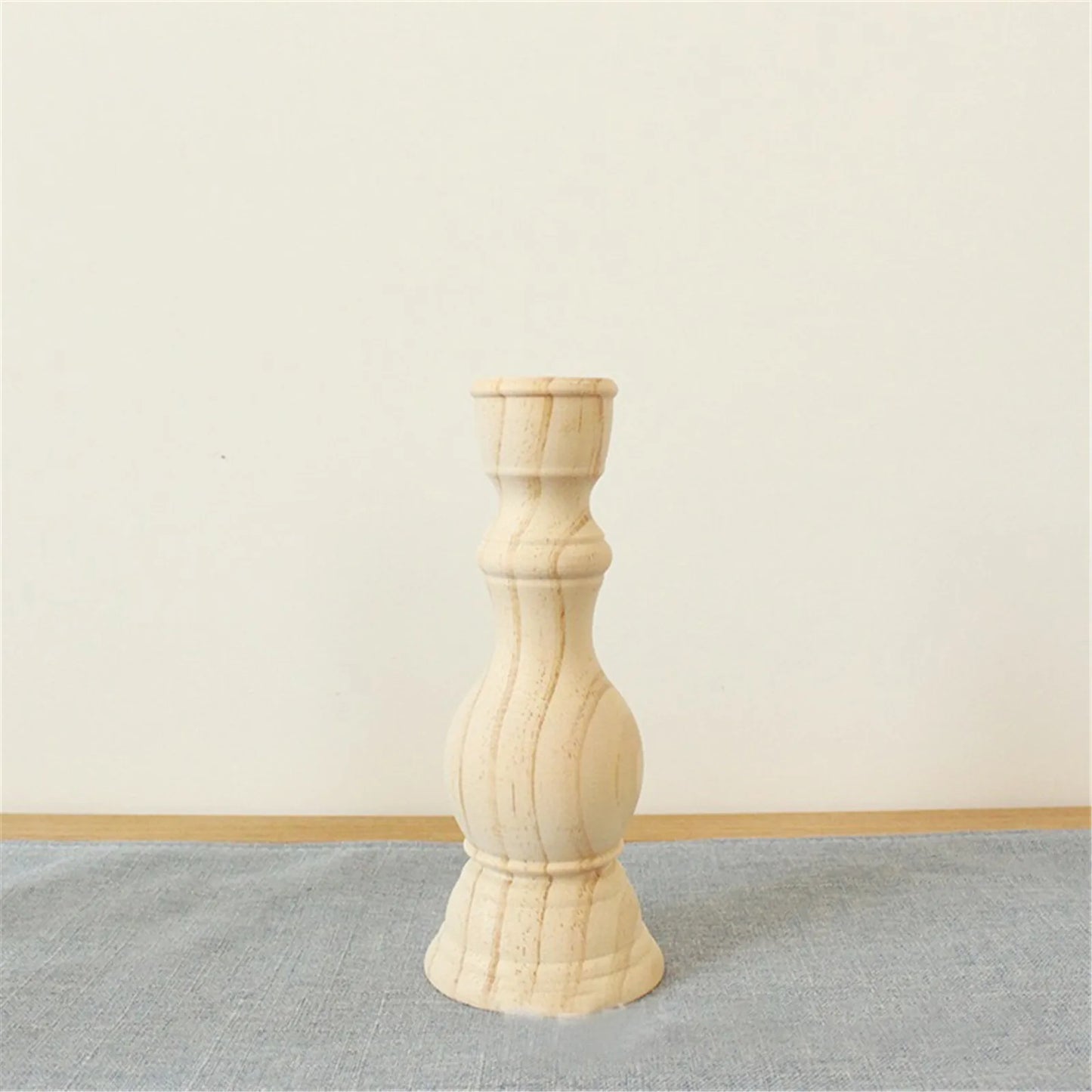 Wooden Candle Holder For Wedding Decorations Candlestick Decorative Candle Stand  Party Living Room Home Decor Centerpieces