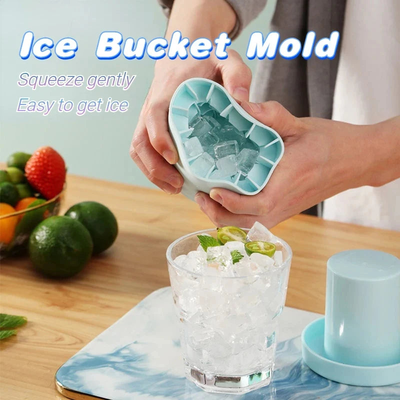 Ice Mould Silicone Mold For Kitchen Home Brewing & Wine Making Barware Summer Gadgets Cocktail Maker Cooler Cubes Tools Dining