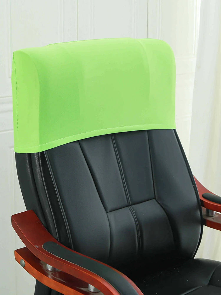 Elastic Office Chair Backrest Cover Chair Back Protector Dust-proof Backrest Slipcover Chair Back Covers Chair Head Cover